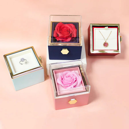 Rosa Fragrância Dia Dos Namorados, Caixa Surpreendente 2024, Jóias, Presentes